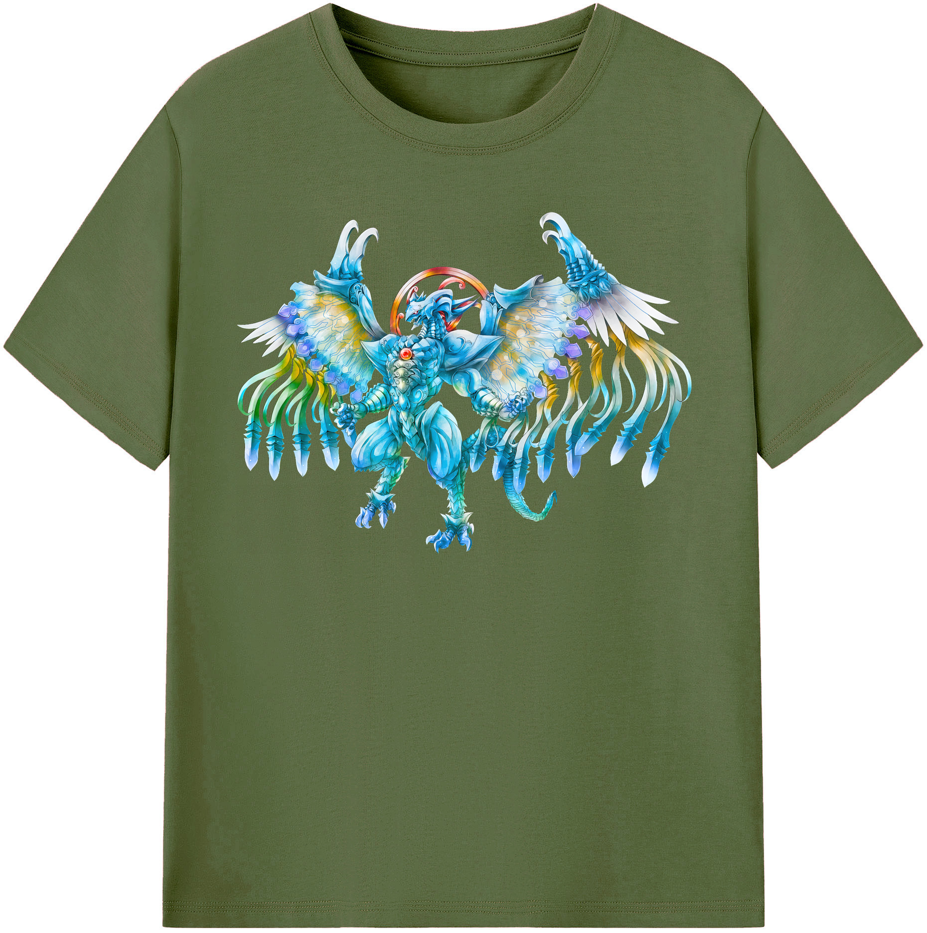 （画像用） 遊☆戯☆王 Yu-Gi-Oh! 綿100％半袖Tシャツ（フロントプリント）